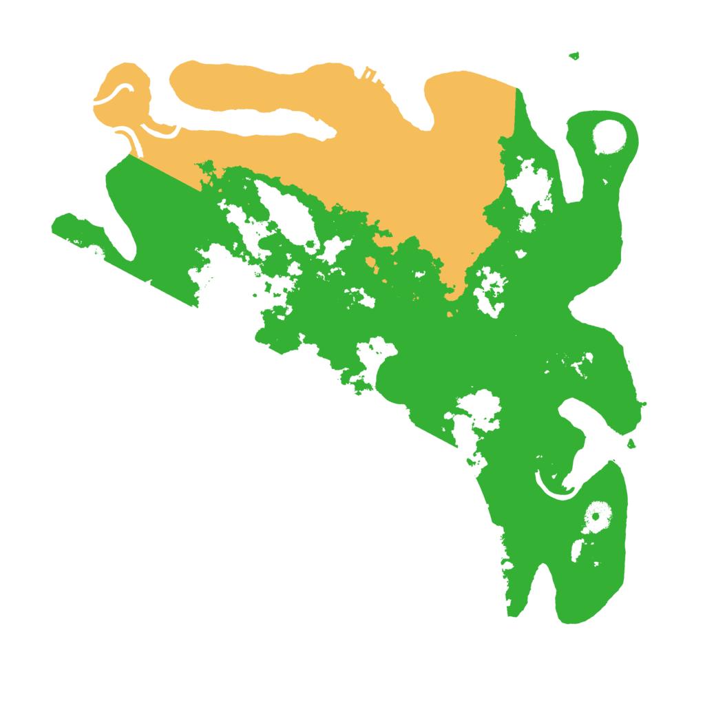 Biome Rust Map: Procedural Map, Size: 3750, Seed: 991142261