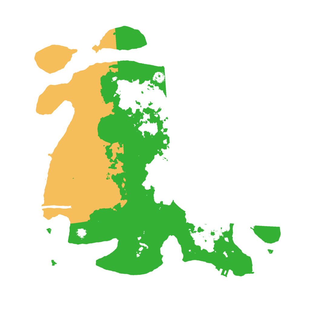 Biome Rust Map: Procedural Map, Size: 3000, Seed: 2075016274