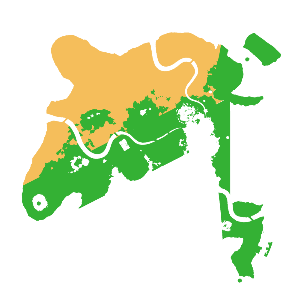 Biome Rust Map: Procedural Map, Size: 3000, Seed: 2113433603