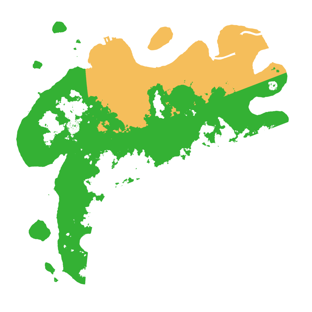 Biome Rust Map: Procedural Map, Size: 3500, Seed: 179447539