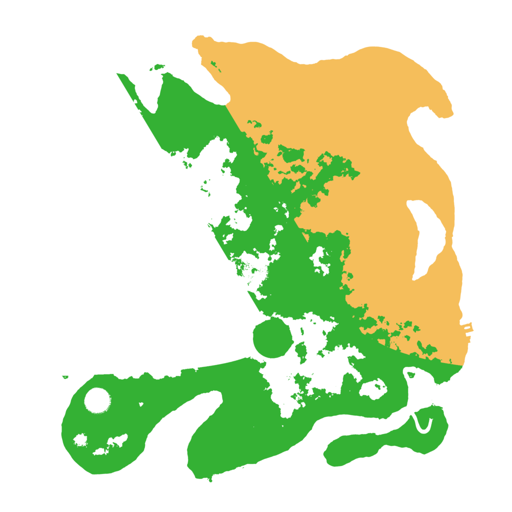 Biome Rust Map: Procedural Map, Size: 3500, Seed: 324567321