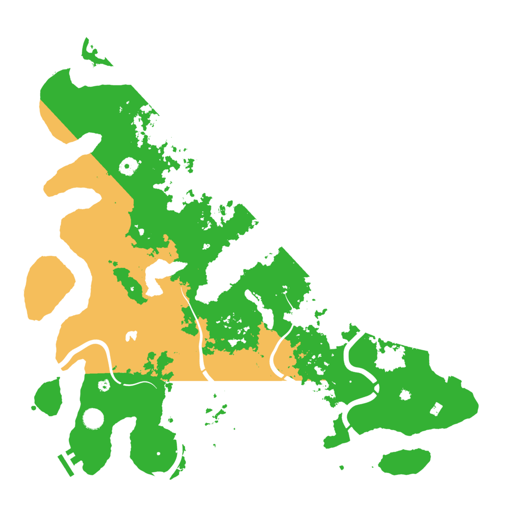 Biome Rust Map: Procedural Map, Size: 4250, Seed: 34623