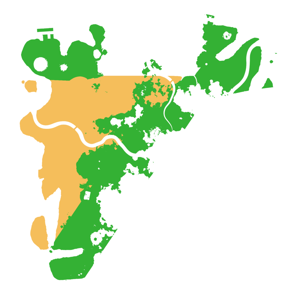 Biome Rust Map: Procedural Map, Size: 3800, Seed: 5559718