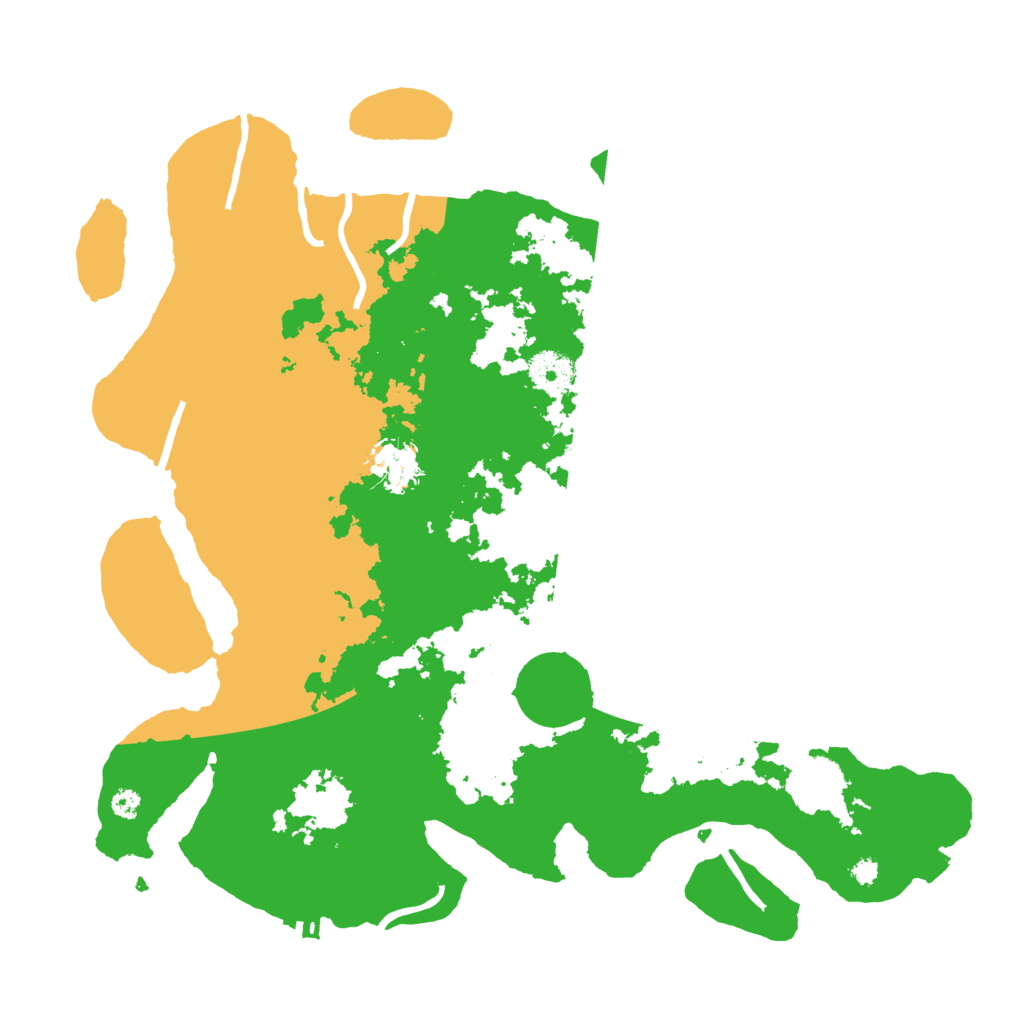 Biome Rust Map: Procedural Map, Size: 3600, Seed: 1615538437