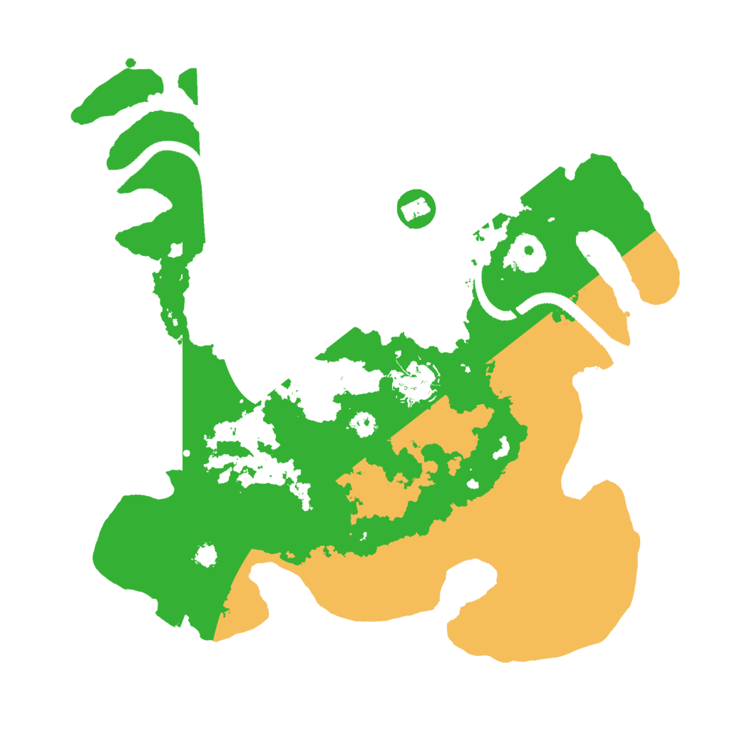 Biome Rust Map: Procedural Map, Size: 3000, Seed: 496706440