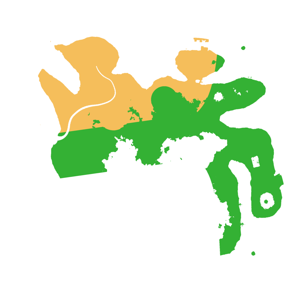 Biome Rust Map: Procedural Map, Size: 3000, Seed: 1532547207