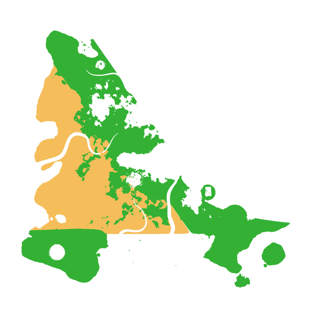 Biome Rust Map: Procedural Map, Size: 3500, Seed: 75768211