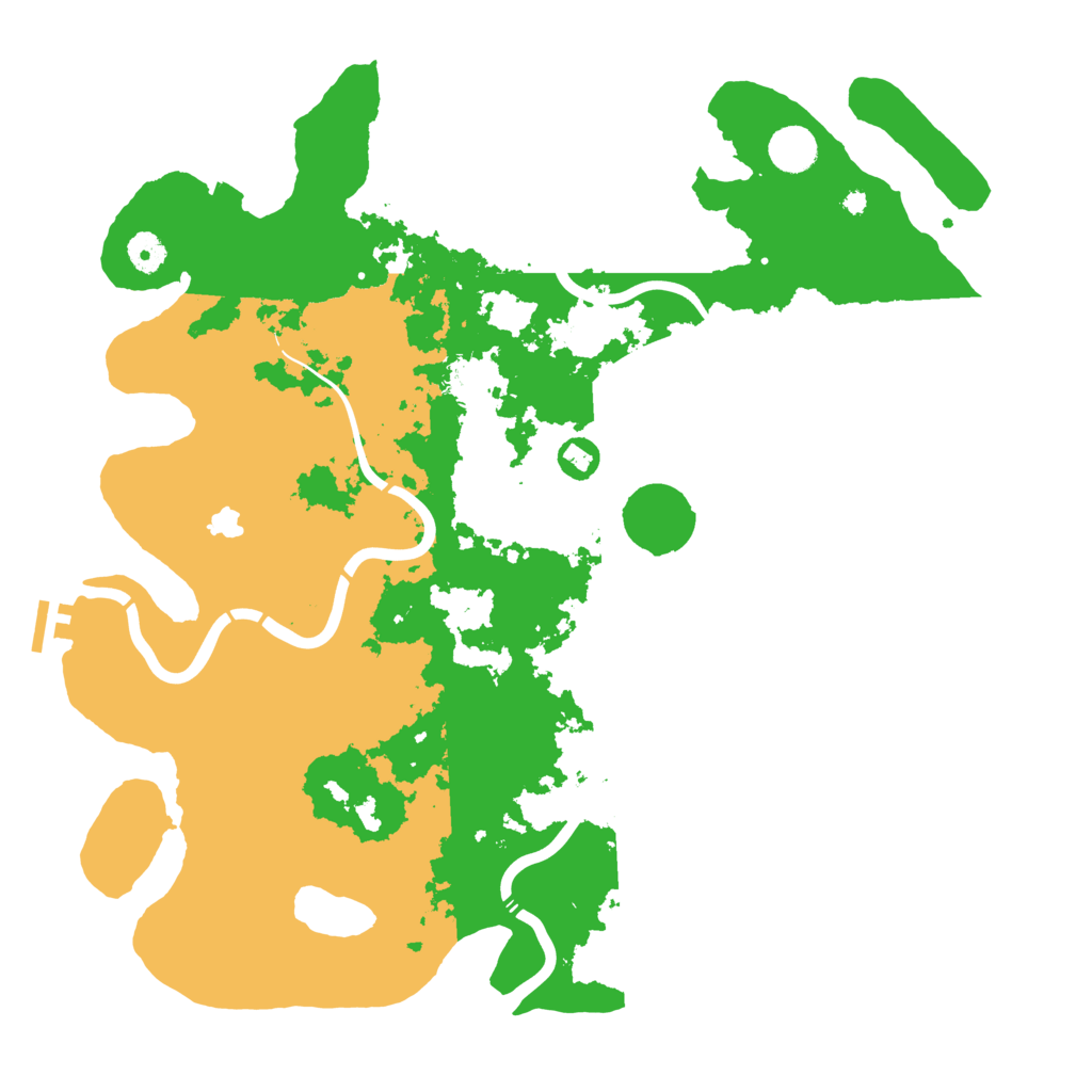 Biome Rust Map: Procedural Map, Size: 4250, Seed: 338264027