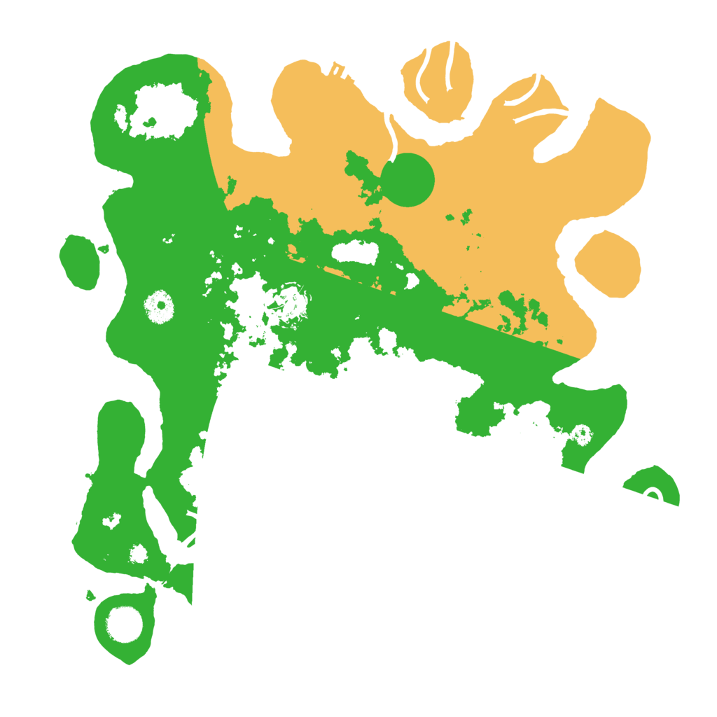 Biome Rust Map: Procedural Map, Size: 3500, Seed: 19119423