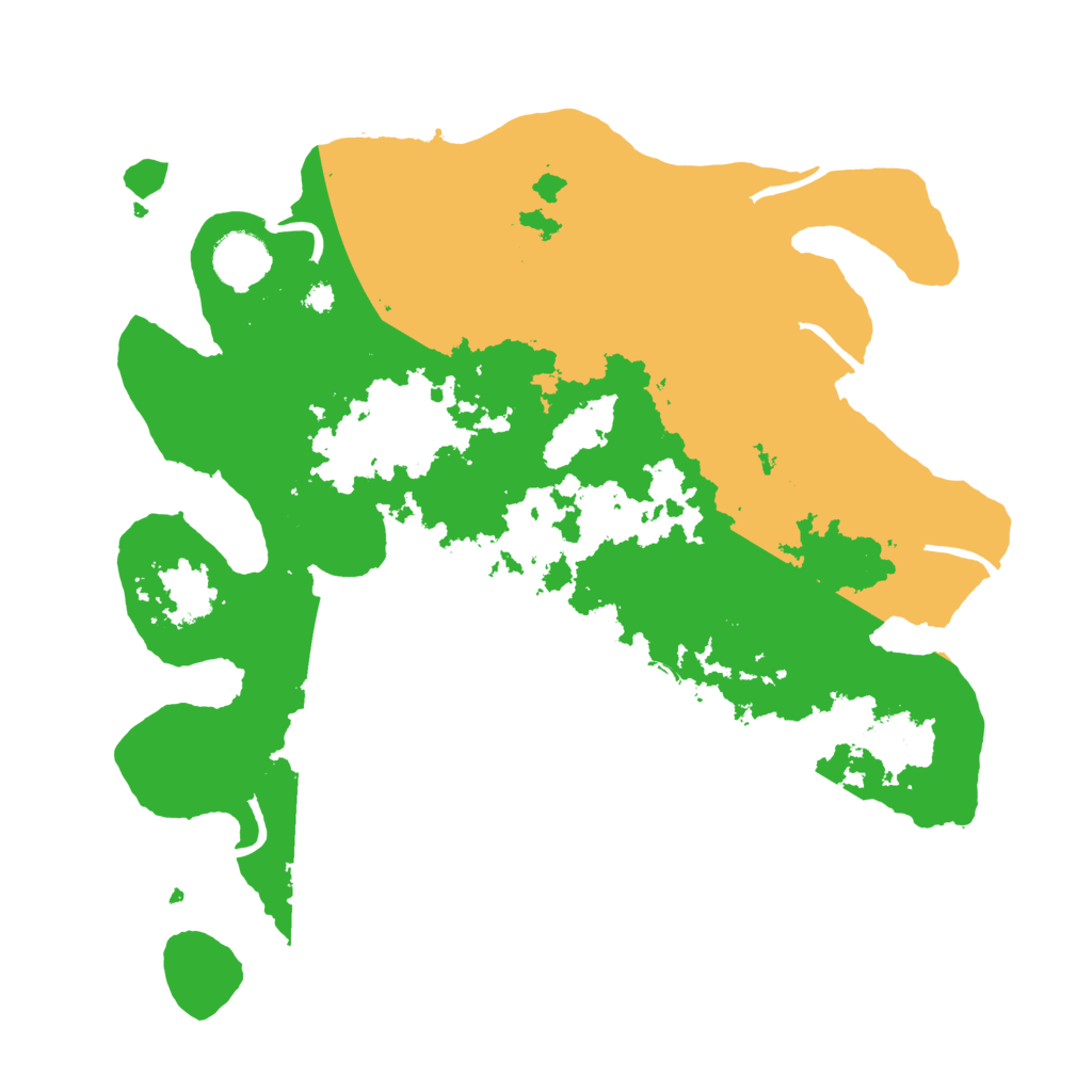Biome Rust Map: Procedural Map, Size: 3500, Seed: 5911650