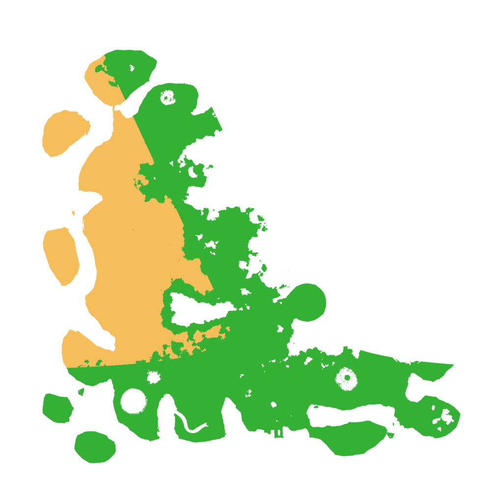 Biome Rust Map: Procedural Map, Size: 3500, Seed: 45039536