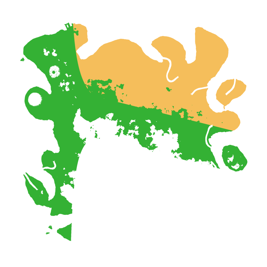 Biome Rust Map: Procedural Map, Size: 3500, Seed: 40565610