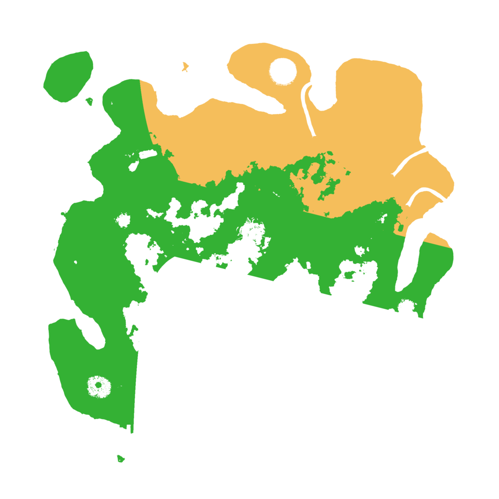 Biome Rust Map: Procedural Map, Size: 3250, Seed: 346852841