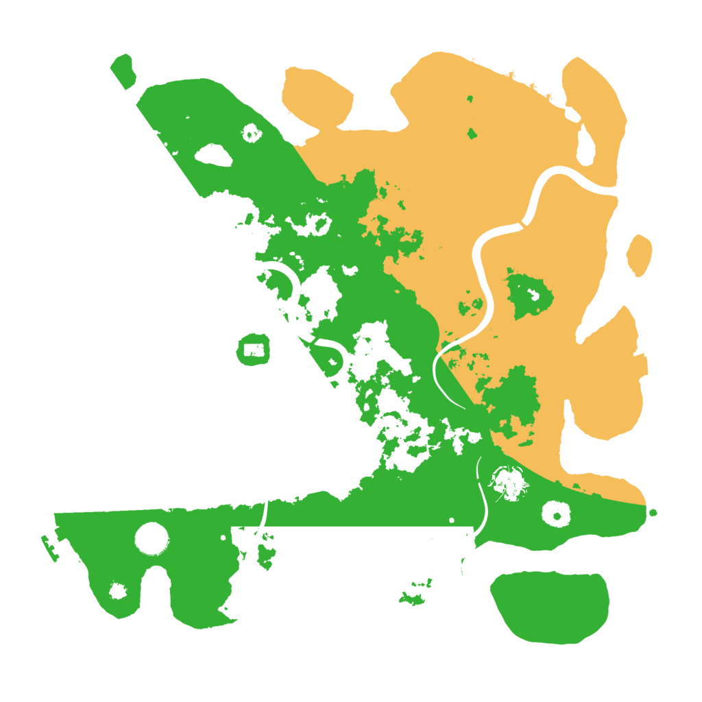 Biome Rust Map: Procedural Map, Size: 3750, Seed: 69732411
