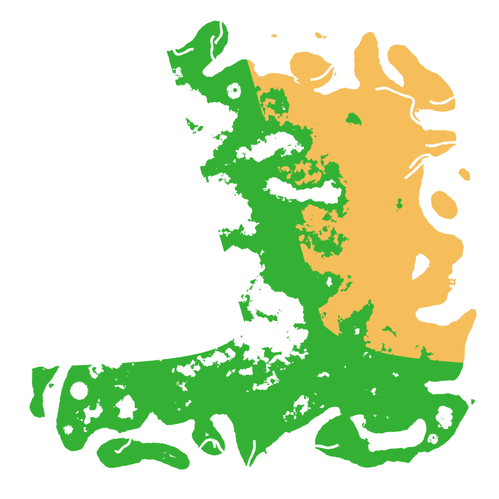 Biome Rust Map: Procedural Map, Size: 5000, Seed: 1169