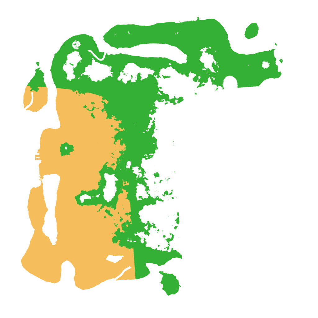 Biome Rust Map: Procedural Map, Size: 4000, Seed: 1830655086