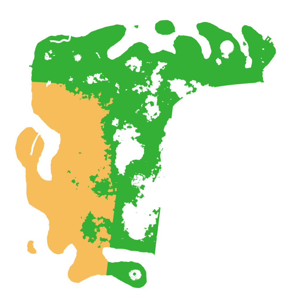 Biome Rust Map: Procedural Map, Size: 4000, Seed: 1819687599