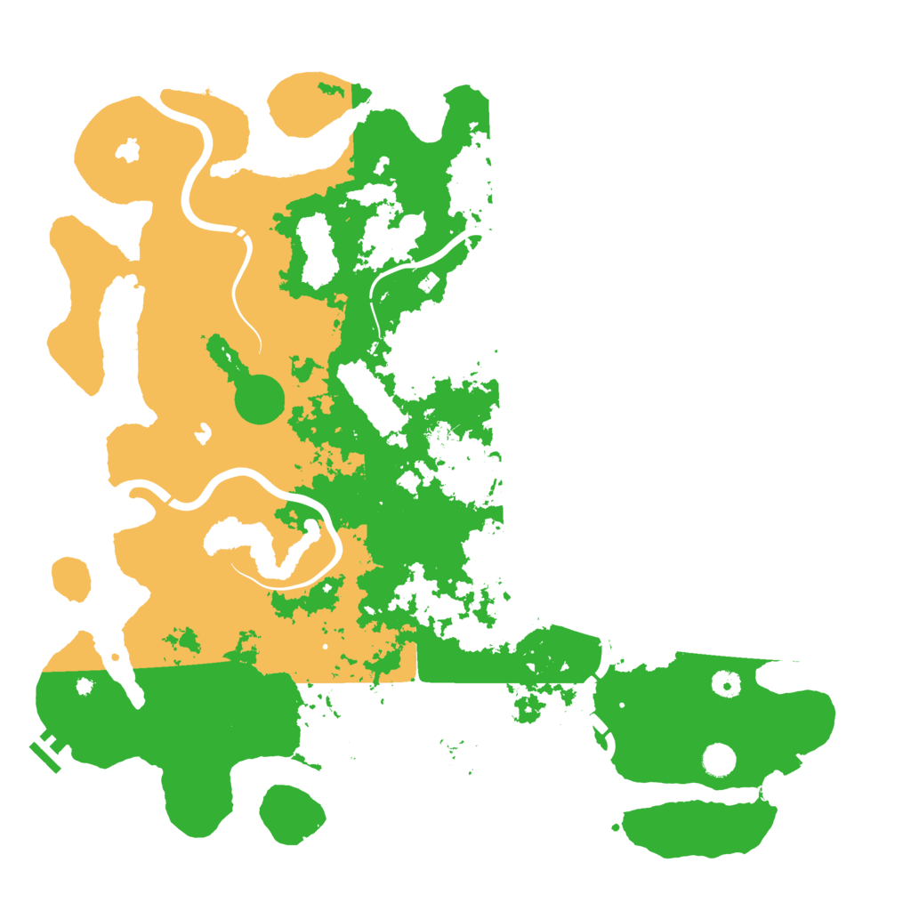 Biome Rust Map: Procedural Map, Size: 4800, Seed: 1025701163