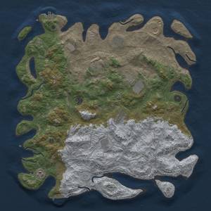 Thumbnail Rust Map: Procedural Map, Size: 4500, Seed: 1423562031, 18 Monuments