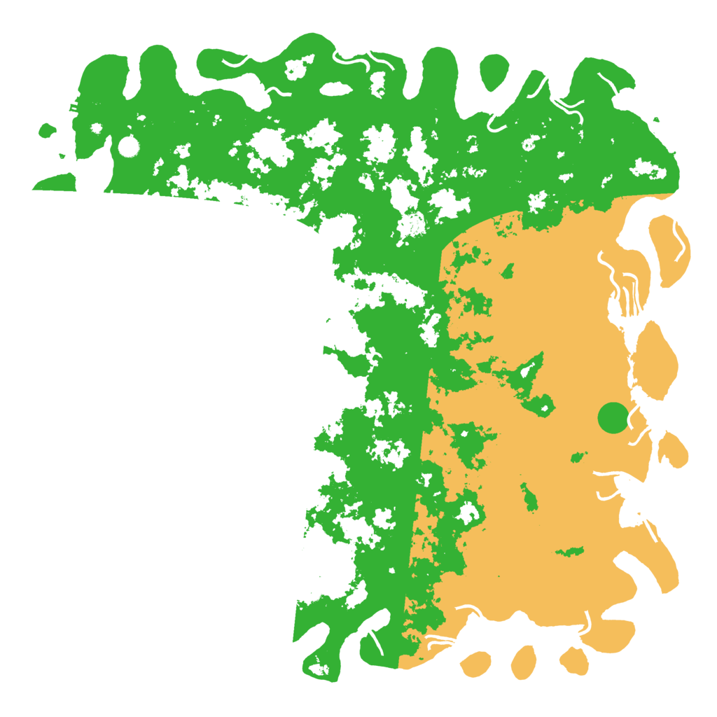 Biome Rust Map: Procedural Map, Size: 6000, Seed: 31114842