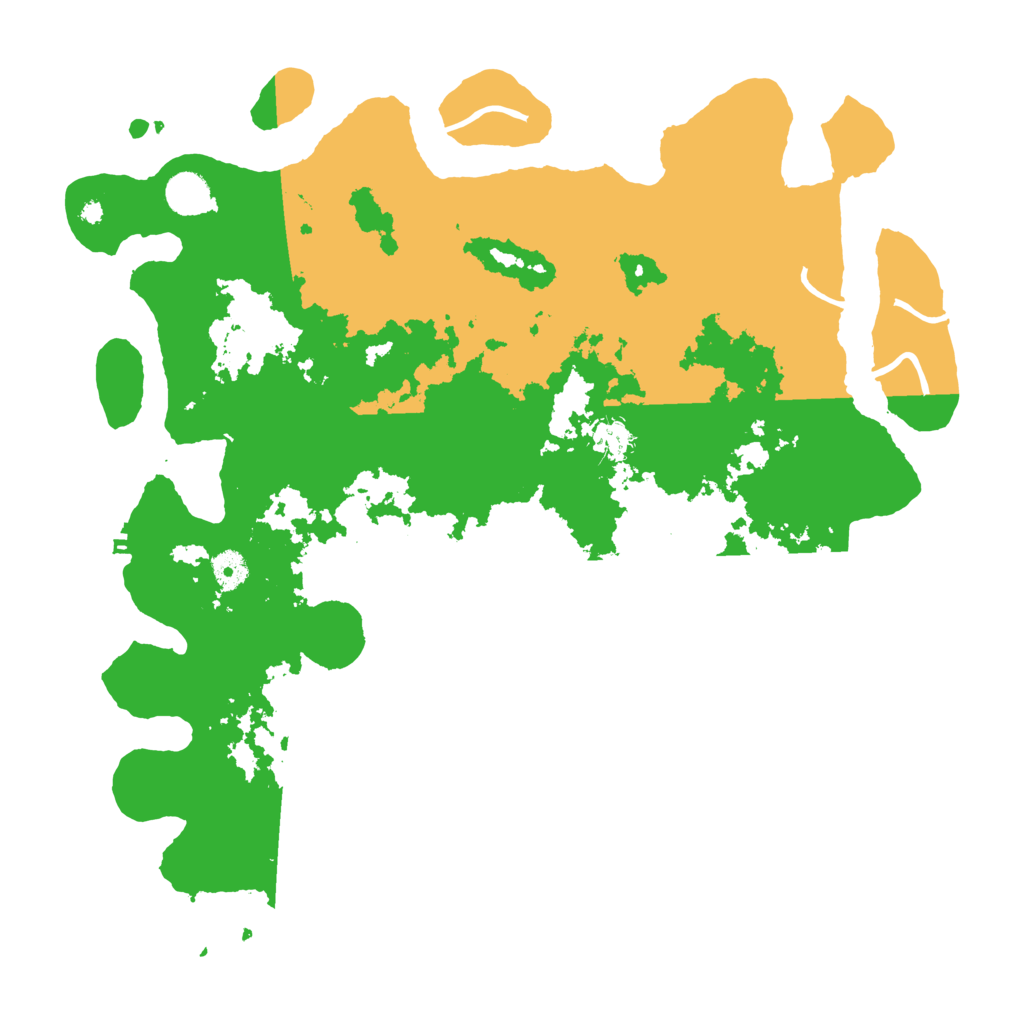 Biome Rust Map: Procedural Map, Size: 4250, Seed: 107821263