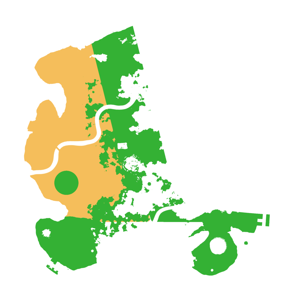 Biome Rust Map: Procedural Map, Size: 3250, Seed: 20221215