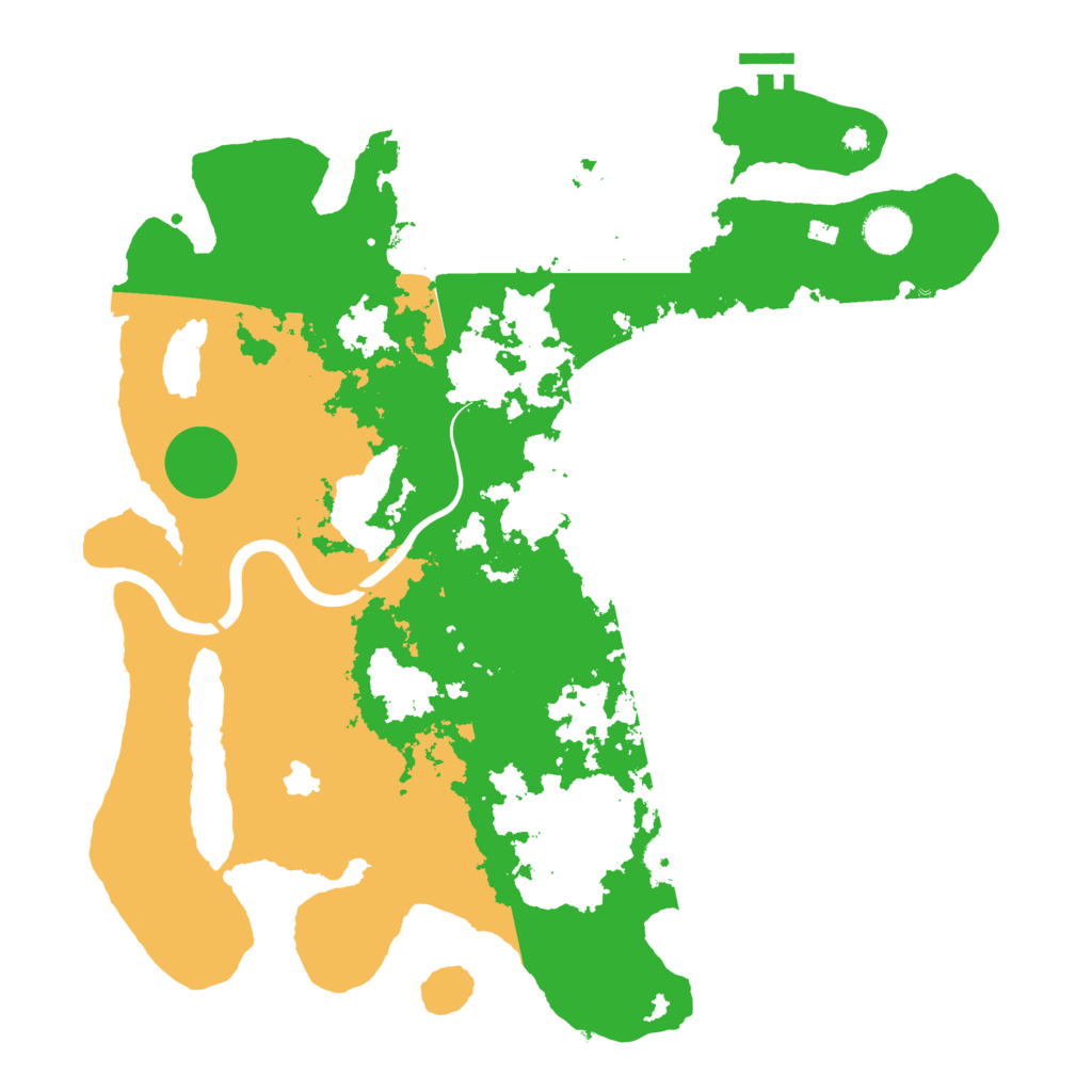 Biome Rust Map: Procedural Map, Size: 4000, Seed: 1947