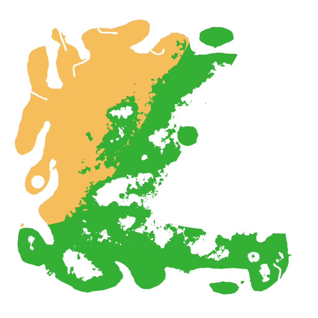Biome Rust Map: Procedural Map, Size: 4300, Seed: 50500