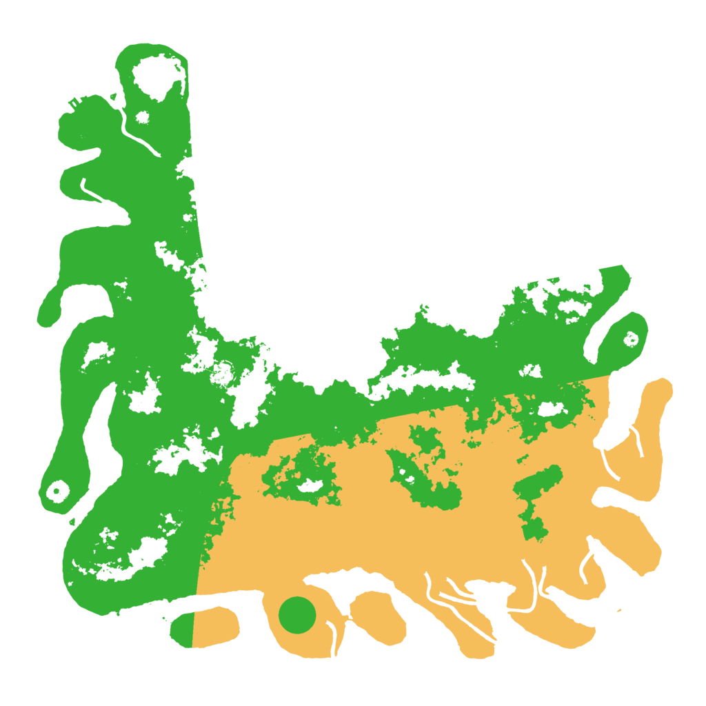 Biome Rust Map: Procedural Map, Size: 5000, Seed: 2120987494