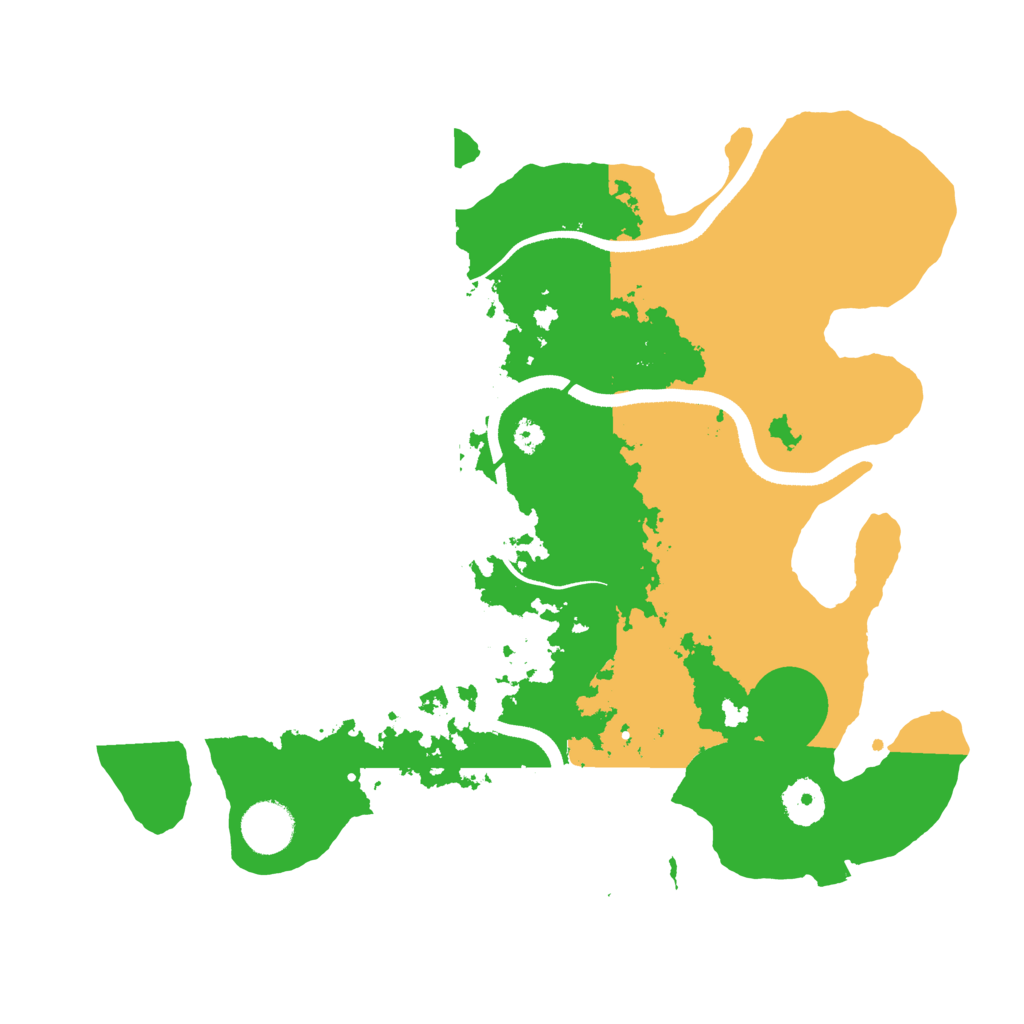 Biome Rust Map: Procedural Map, Size: 3500, Seed: 1763288