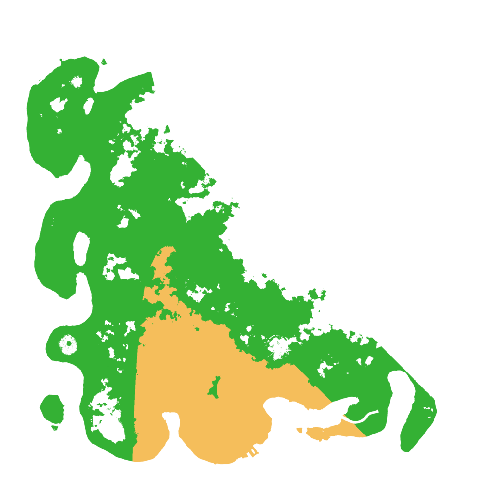 Biome Rust Map: Procedural Map, Size: 4050, Seed: 879688475