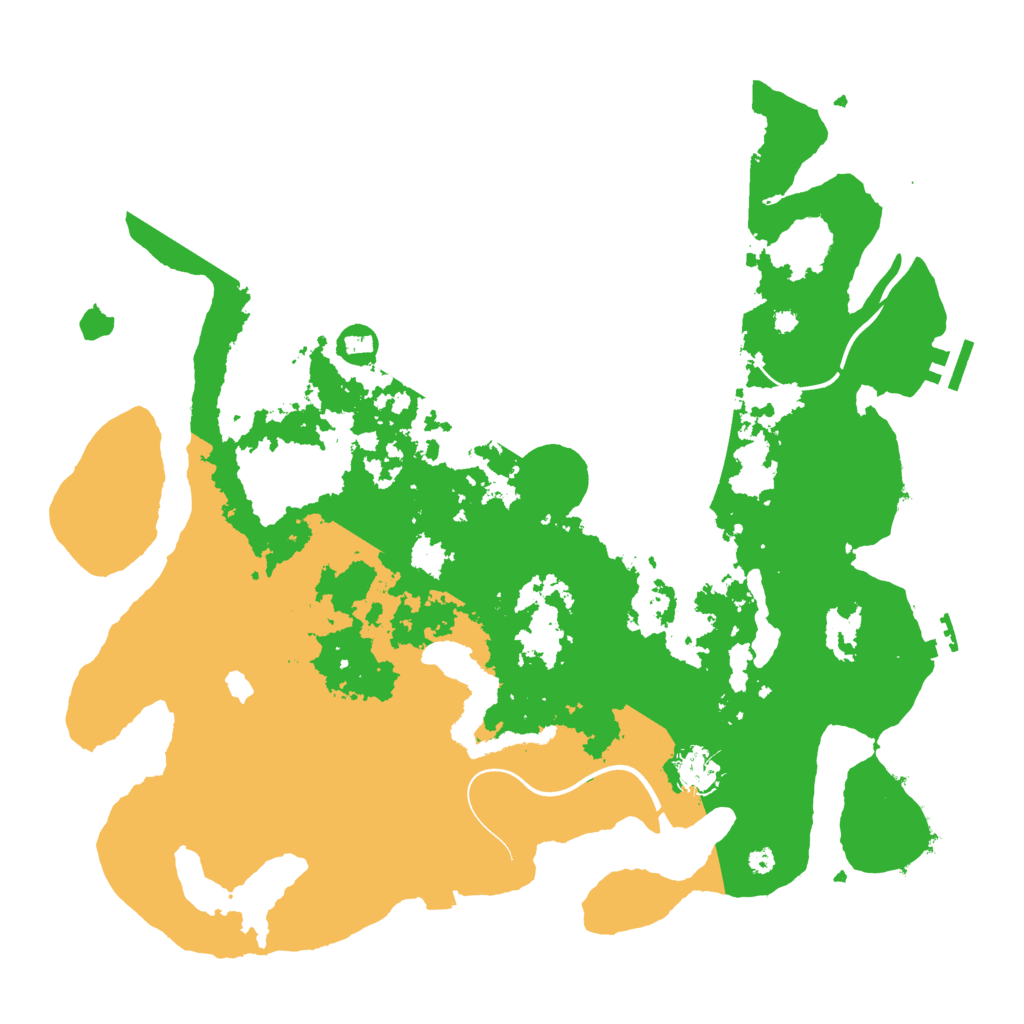 Biome Rust Map: Procedural Map, Size: 4000, Seed: 1002430148