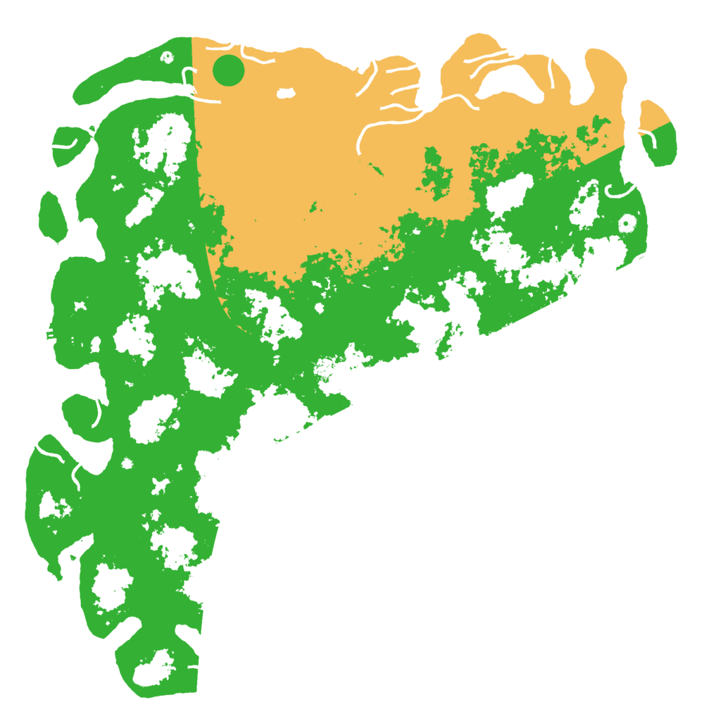 Biome Rust Map: Procedural Map, Size: 6000, Seed: 26121994