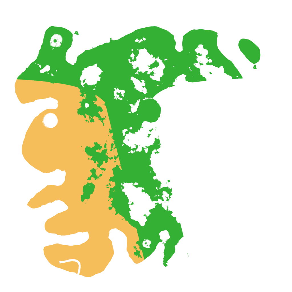 Biome Rust Map: Procedural Map, Size: 3500, Seed: 381974903