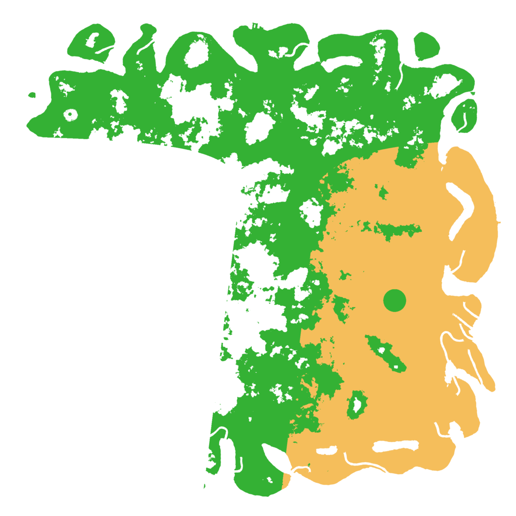 Biome Rust Map: Procedural Map, Size: 6000, Seed: 520140989