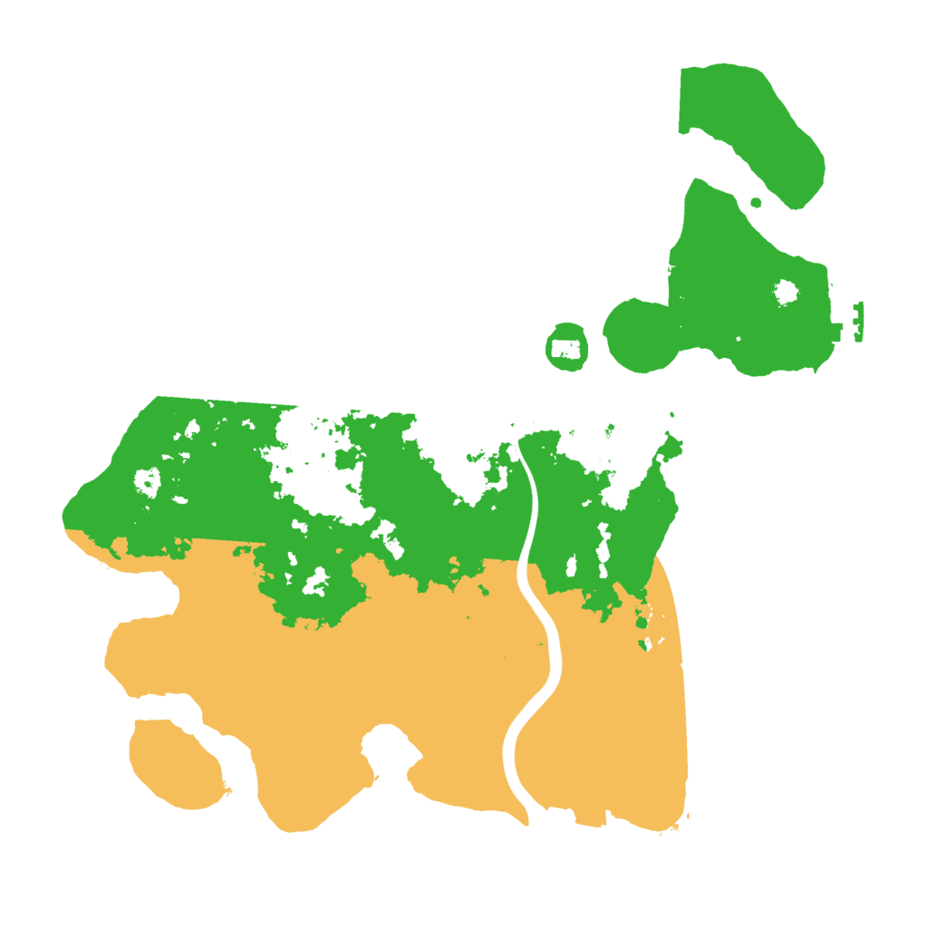 Biome Rust Map: Procedural Map, Size: 3500, Seed: 1175913245