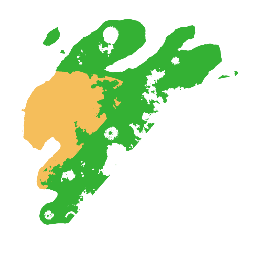 Biome Rust Map: Procedural Map, Size: 3000, Seed: 27432