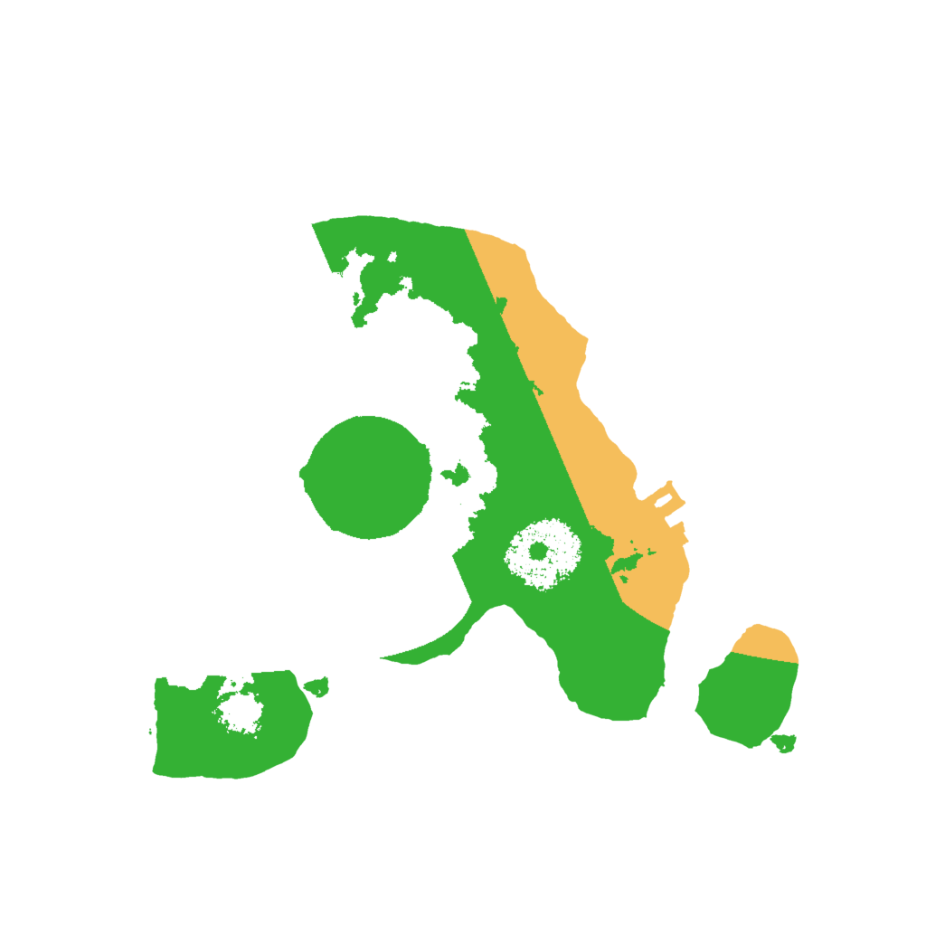 Biome Rust Map: Procedural Map, Size: 2000, Seed: 658795