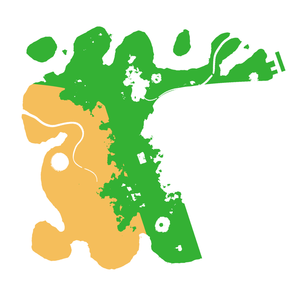 Biome Rust Map: Procedural Map, Size: 3000, Seed: 198348333