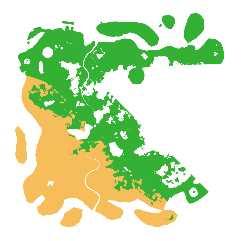 Biome Rust Map: Procedural Map, Size: 4000, Seed: 1561587655