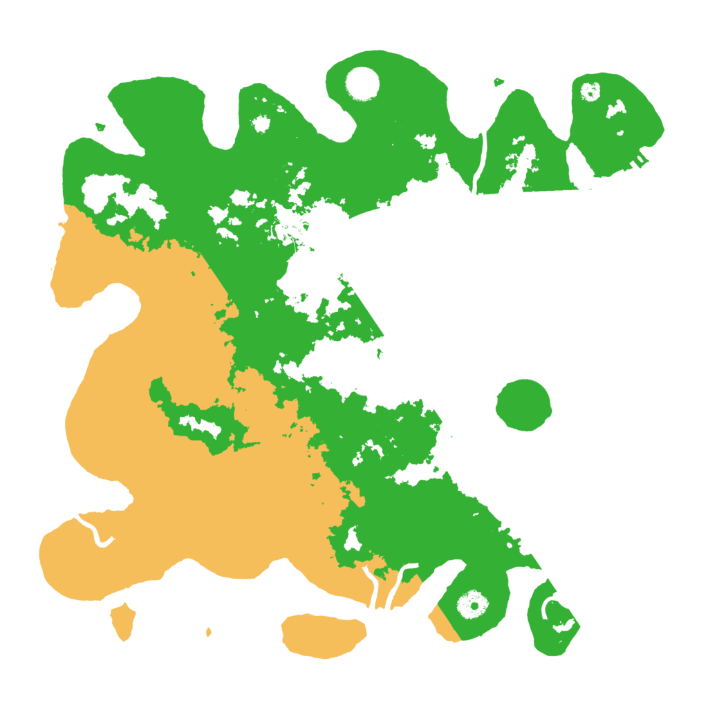 Biome Rust Map: Procedural Map, Size: 3700, Seed: 794667430