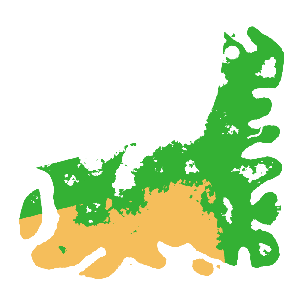 Biome Rust Map: Procedural Map, Size: 4000, Seed: 4419325