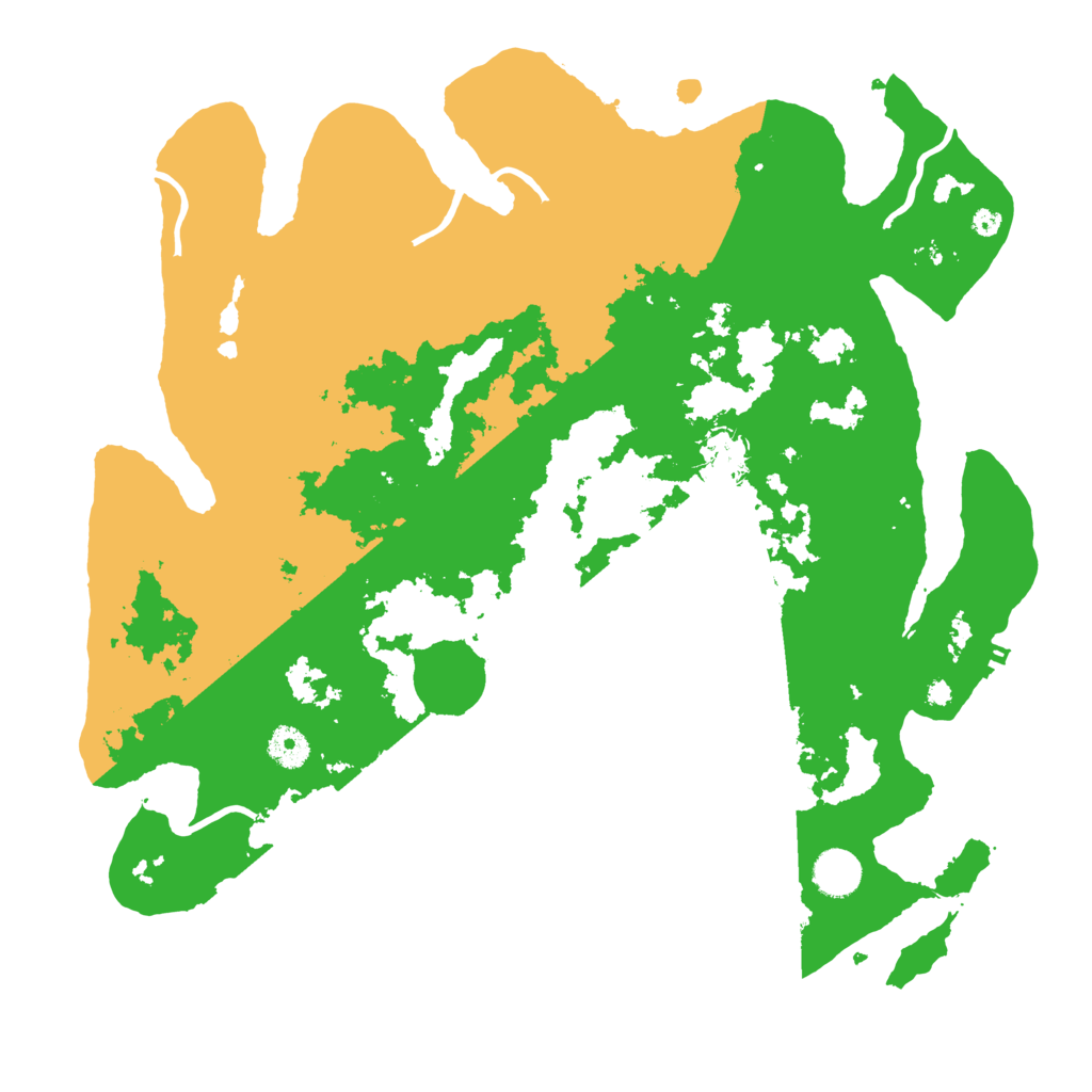 Biome Rust Map: Procedural Map, Size: 4000, Seed: 224488