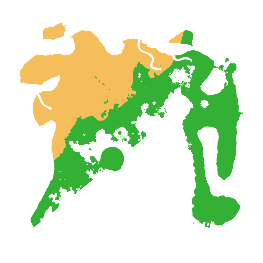 Biome Rust Map: Procedural Map, Size: 3001, Seed: 534234