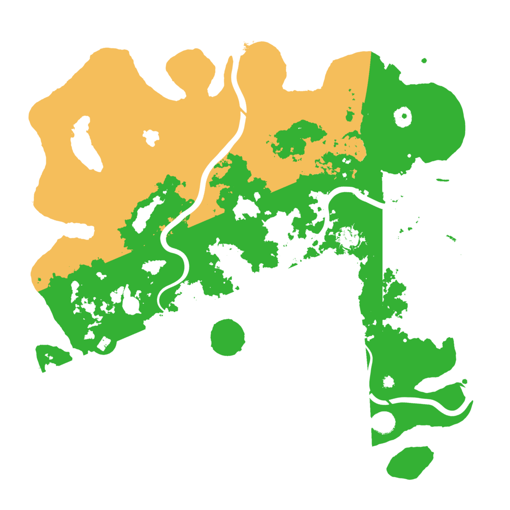 Biome Rust Map: Procedural Map, Size: 4000, Seed: 448868683
