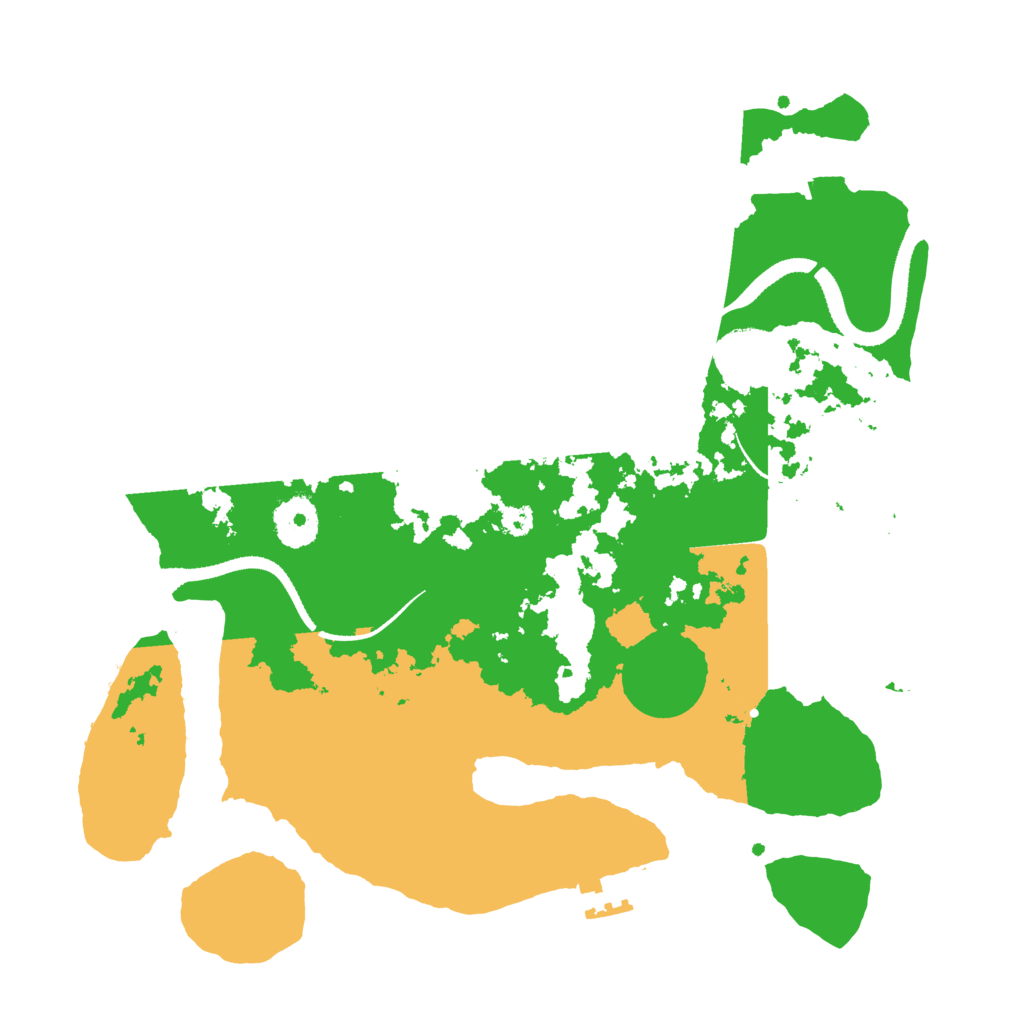 Biome Rust Map: Procedural Map, Size: 3250, Seed: 85963