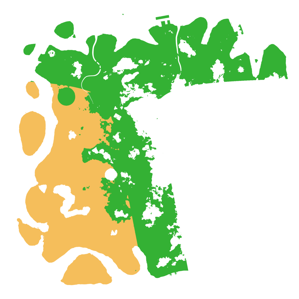 Biome Rust Map: Procedural Map, Size: 4500, Seed: 5967228