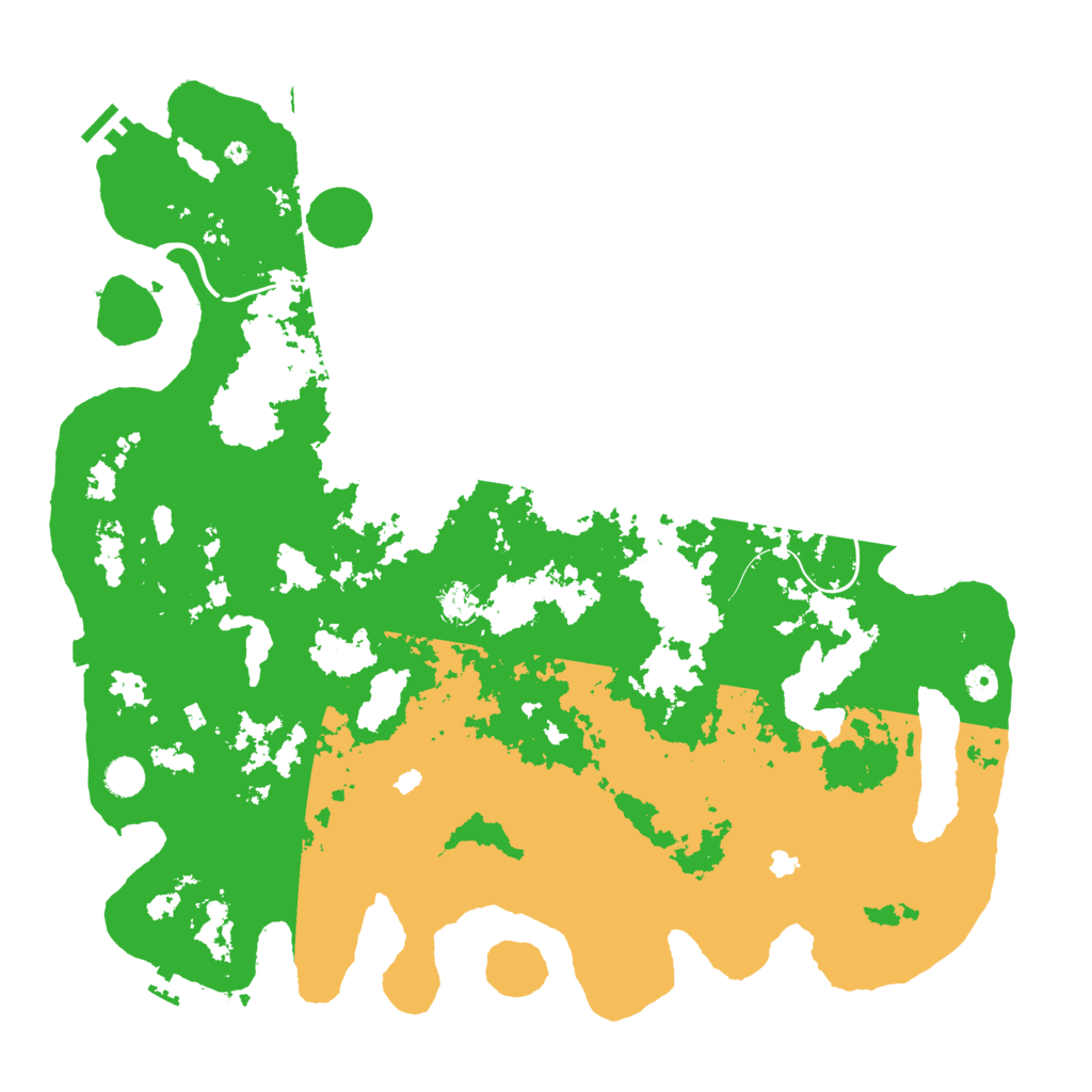Biome Rust Map: Procedural Map, Size: 4800, Seed: 18422703