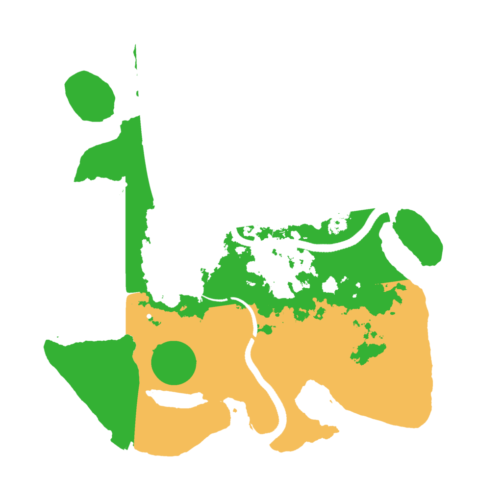 Biome Rust Map: Procedural Map, Size: 3000, Seed: 745576630