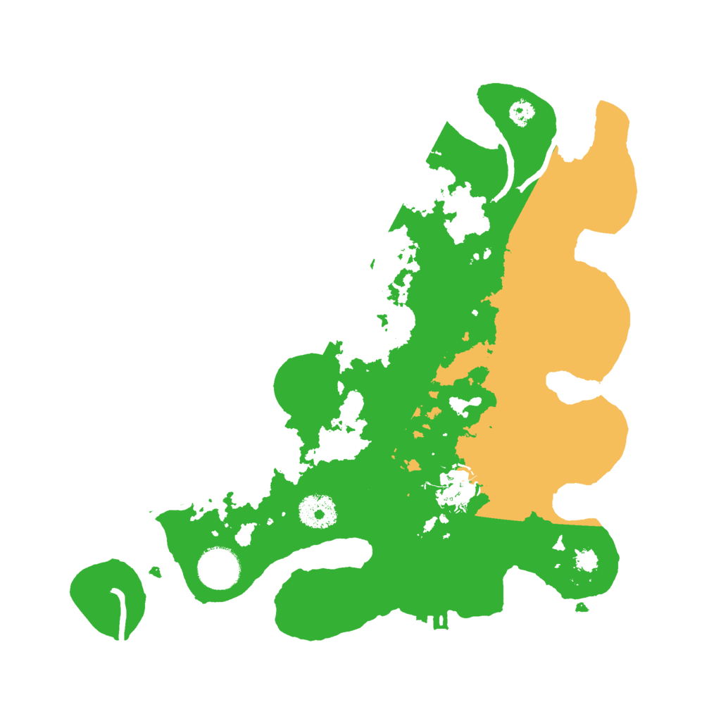 Biome Rust Map: Procedural Map, Size: 3000, Seed: 45759